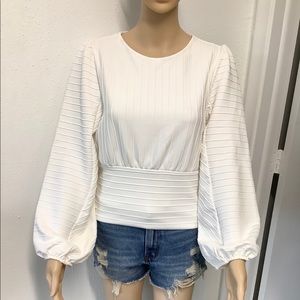 White long sleeve shirt